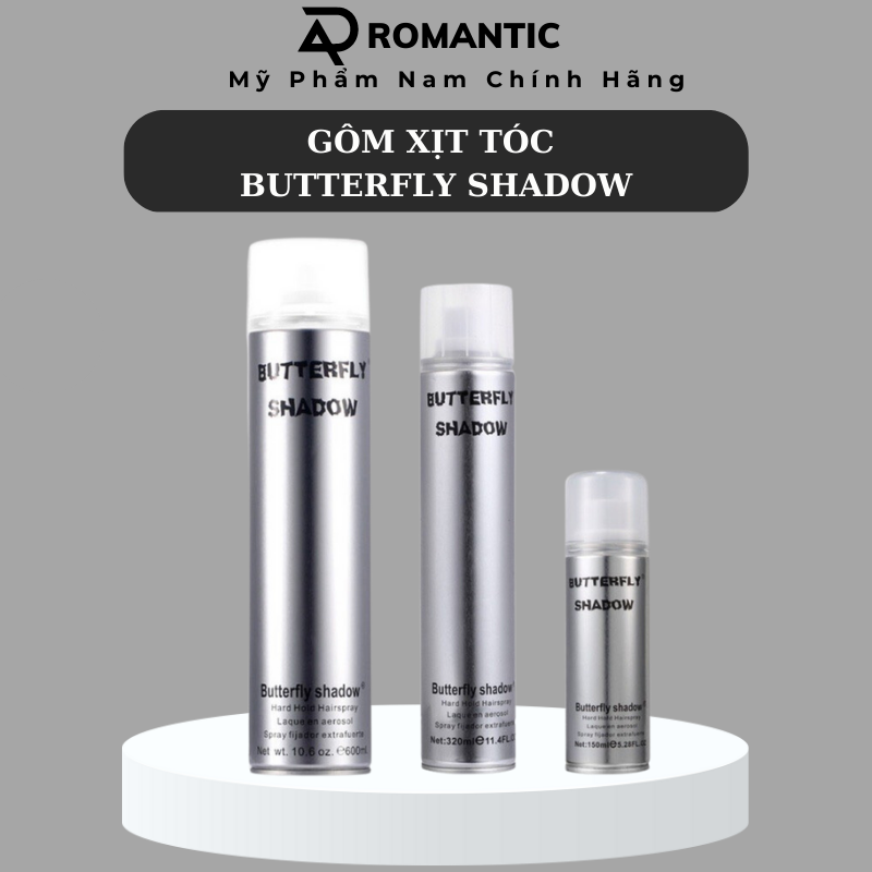 Gôm xịt tóc Butterfly Shadow 150ml