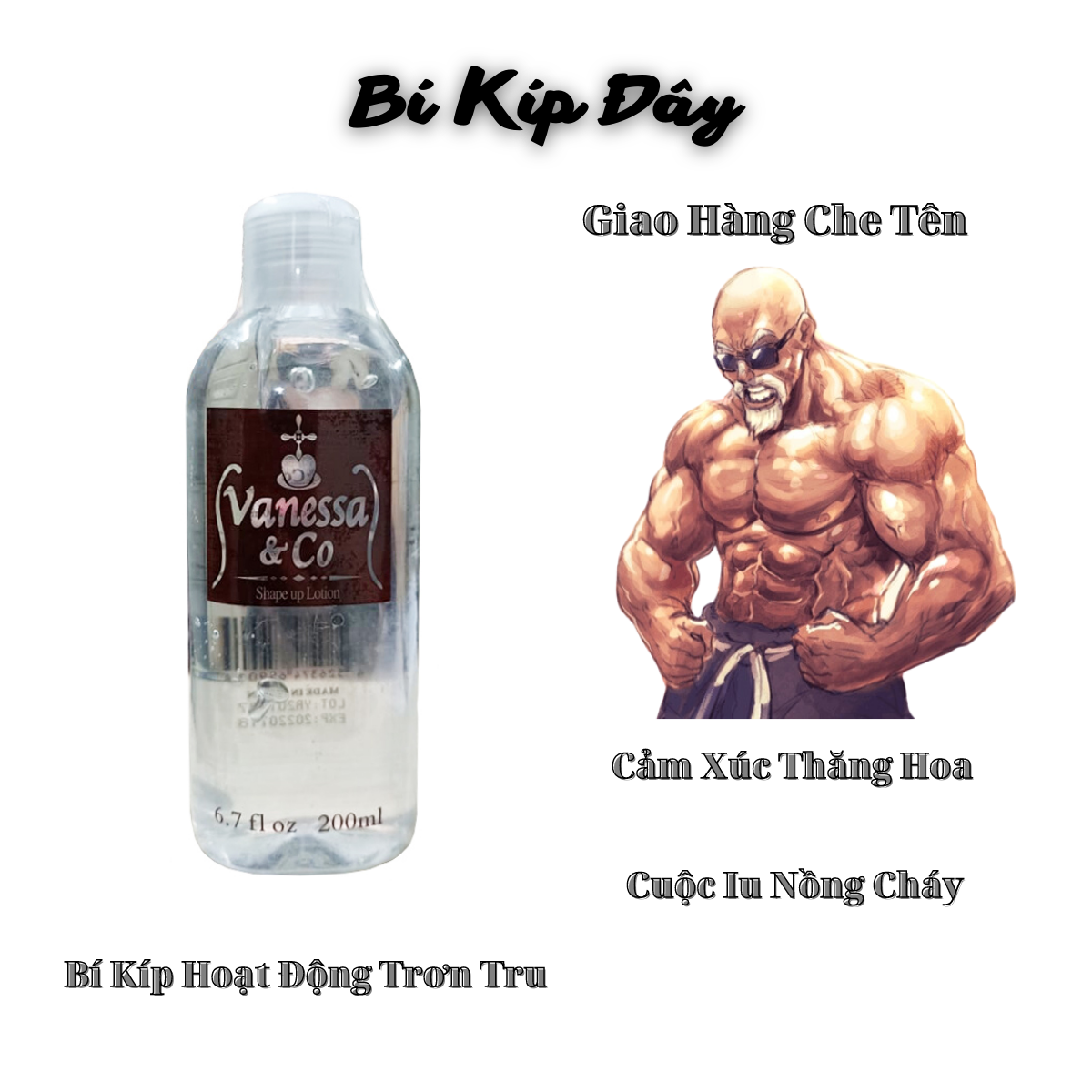 Gel Bôi Trơn Nhật Bản Vanessa & Co - 200ml - Thành Phần Tự Nhiên