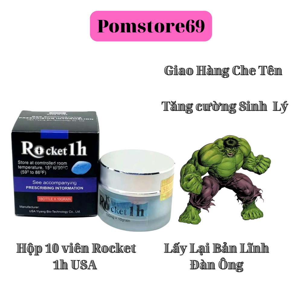 Hộp 10V Rocket 1h - Tăng Cường Sinh Lý
