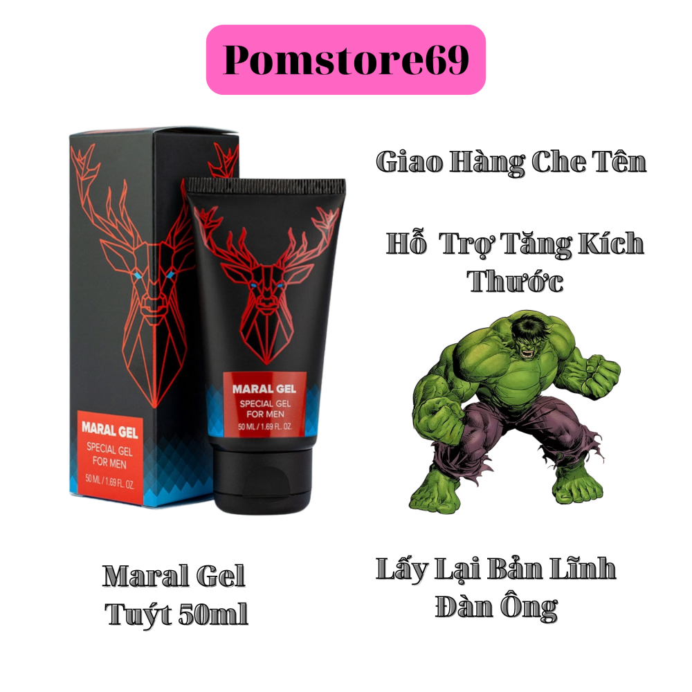 Gel Maral tăng kích thước cậu bé