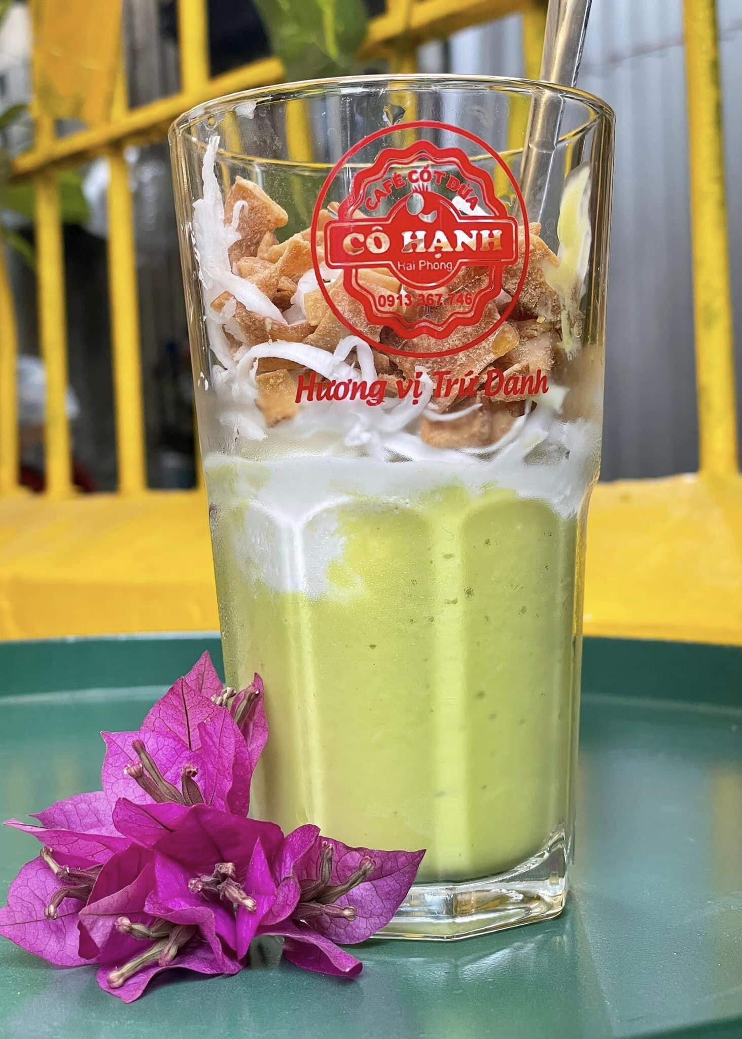 Kem bơ dừa