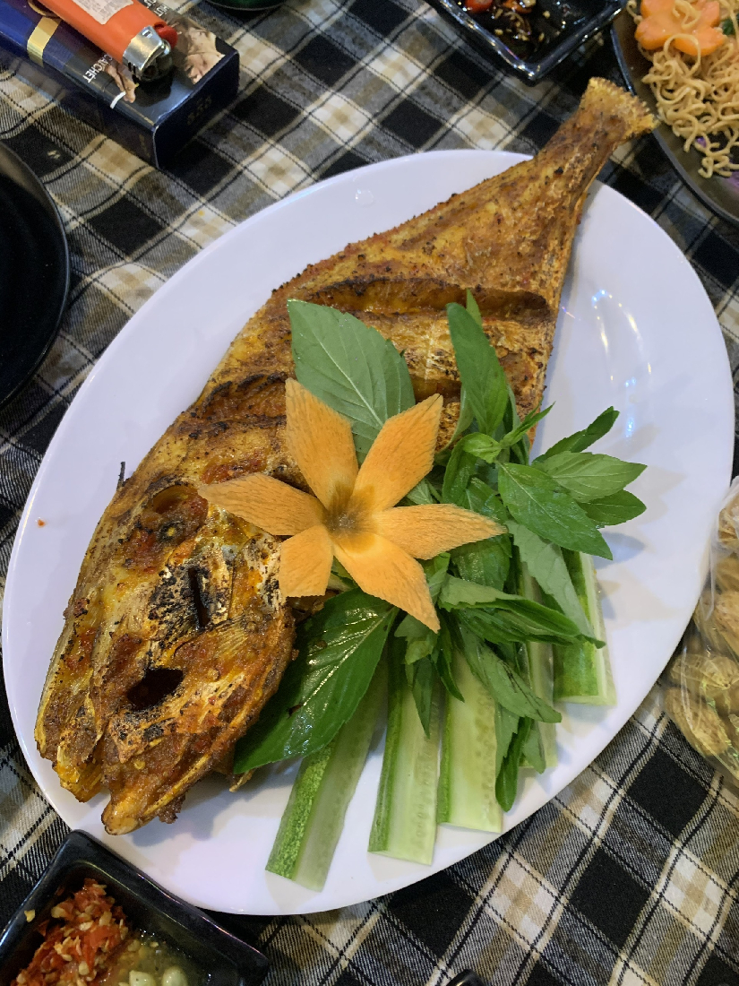 Cá Bò Da Nướng Muối Ớt (con 1kg)