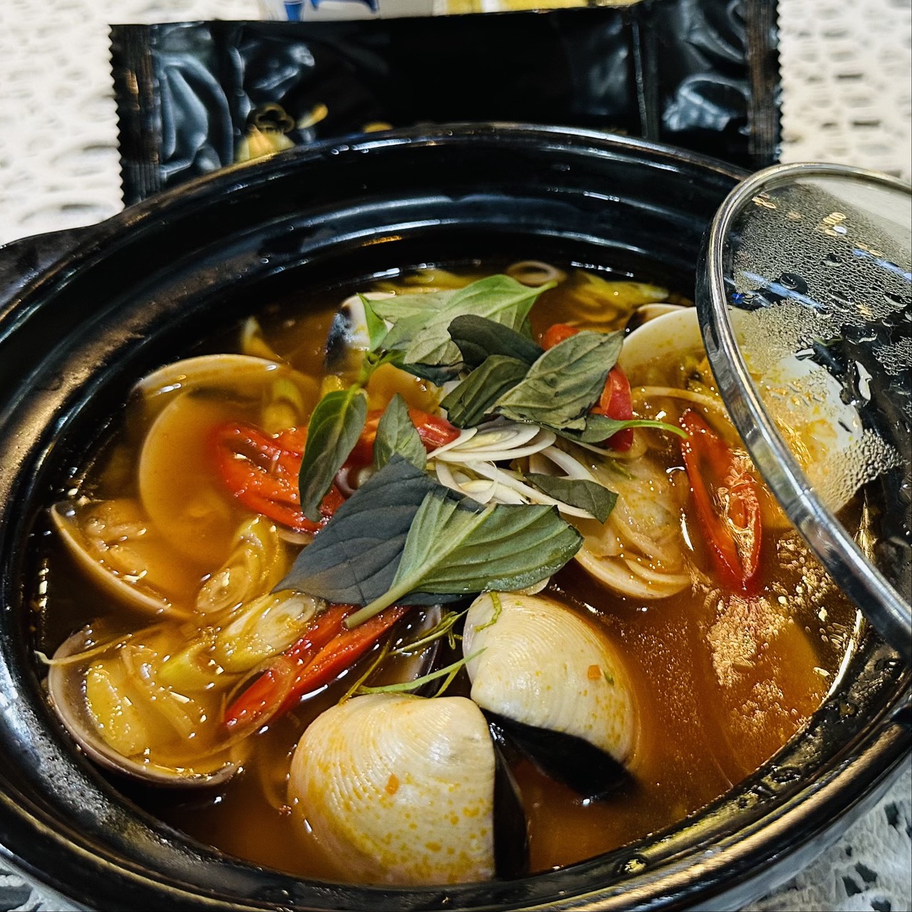 Nghêu Hấp Thái (200g/phần)