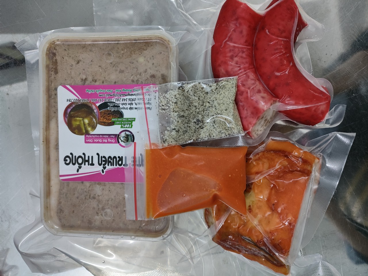 Set pate truyền thống 1 