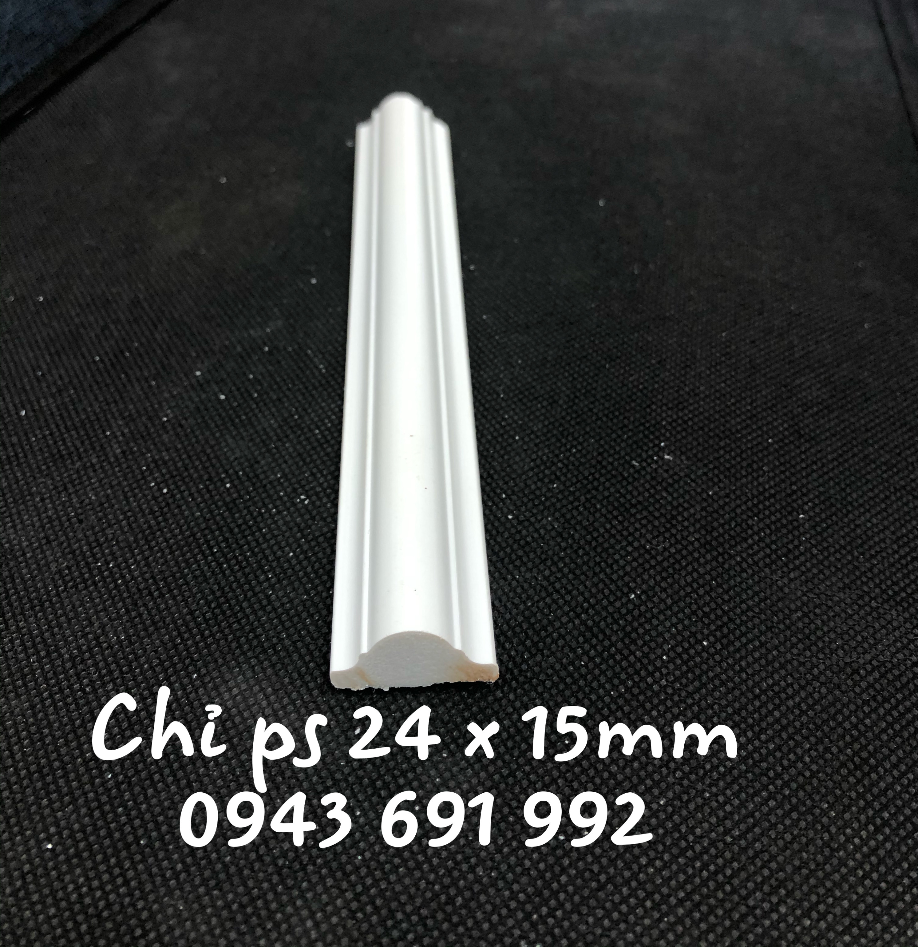 Chỉ nhựa composite màu trắng hoàn thiện bản 2.4cm cân