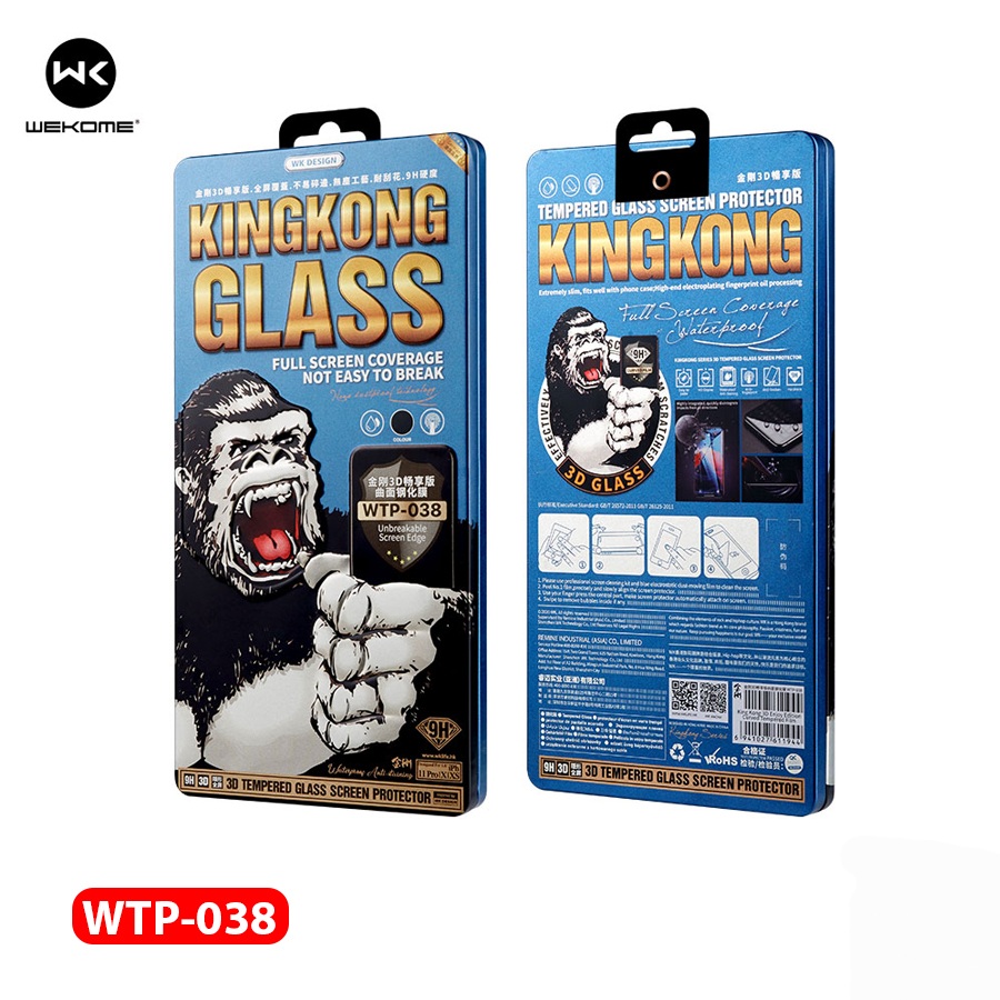 Kính Cường Lực WTP-038 King Kong WEKOME
