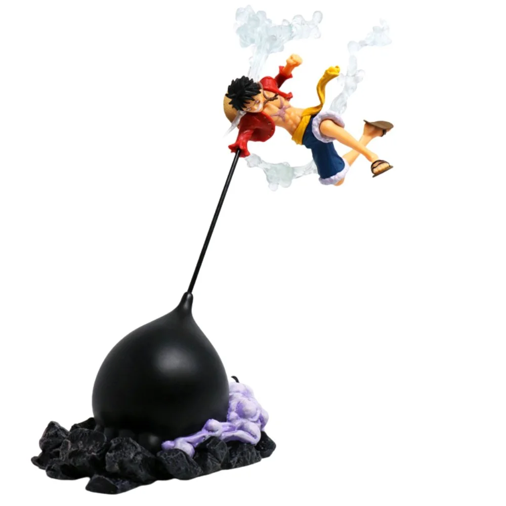 Mô Hình OnePiece Luffy nika gear 2 trạng thái chiến đấu cao 26cm nặng 300g , Figure OnePiece - no box