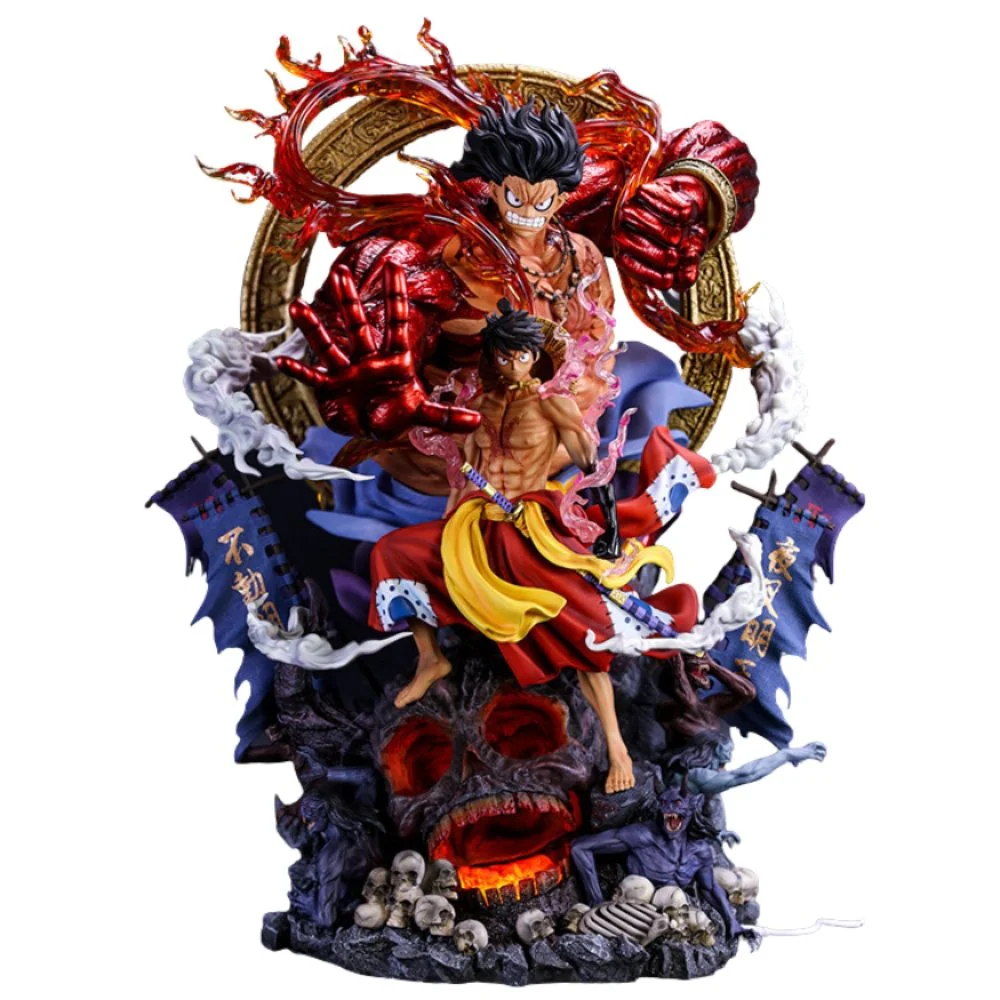 Hàng Loại 1 - Mô Hình OnePiece Luffy gear 4 king fado siêu đẹp cao 33cm - Figure OnePiece - Full box - Hộp màu đẹp