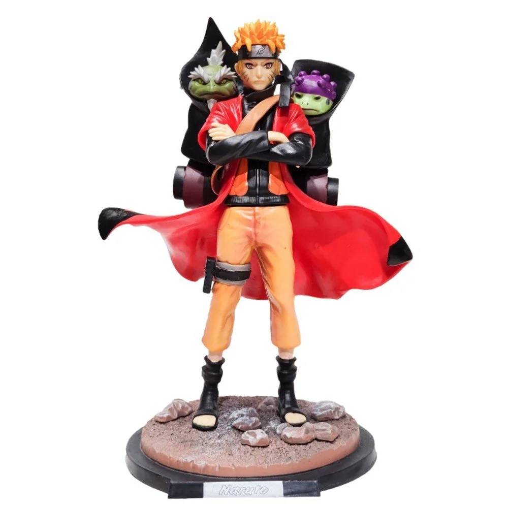 Mô hình Naruto hiền nhân 2 cóc đi kèm cao 30cm , ở base tỉ lệ 1/6 hàng nét siêu chất lượng - Naruto