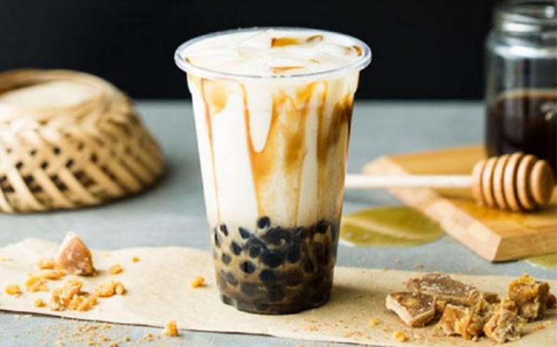 Trà sữa trân châu đường đen 