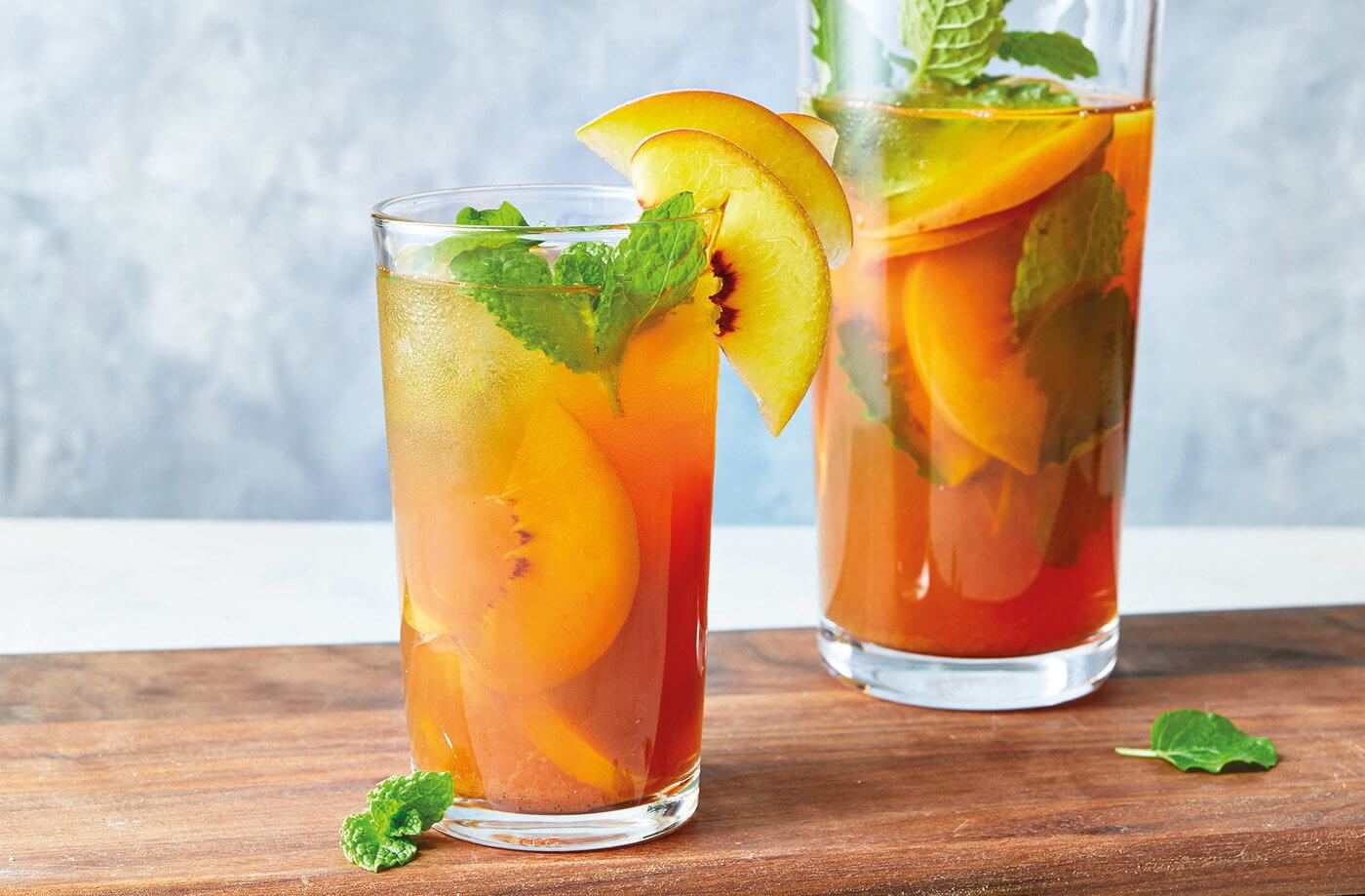 Trà đào cam sả