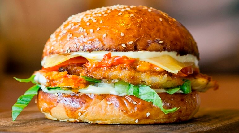 Hamburger gà