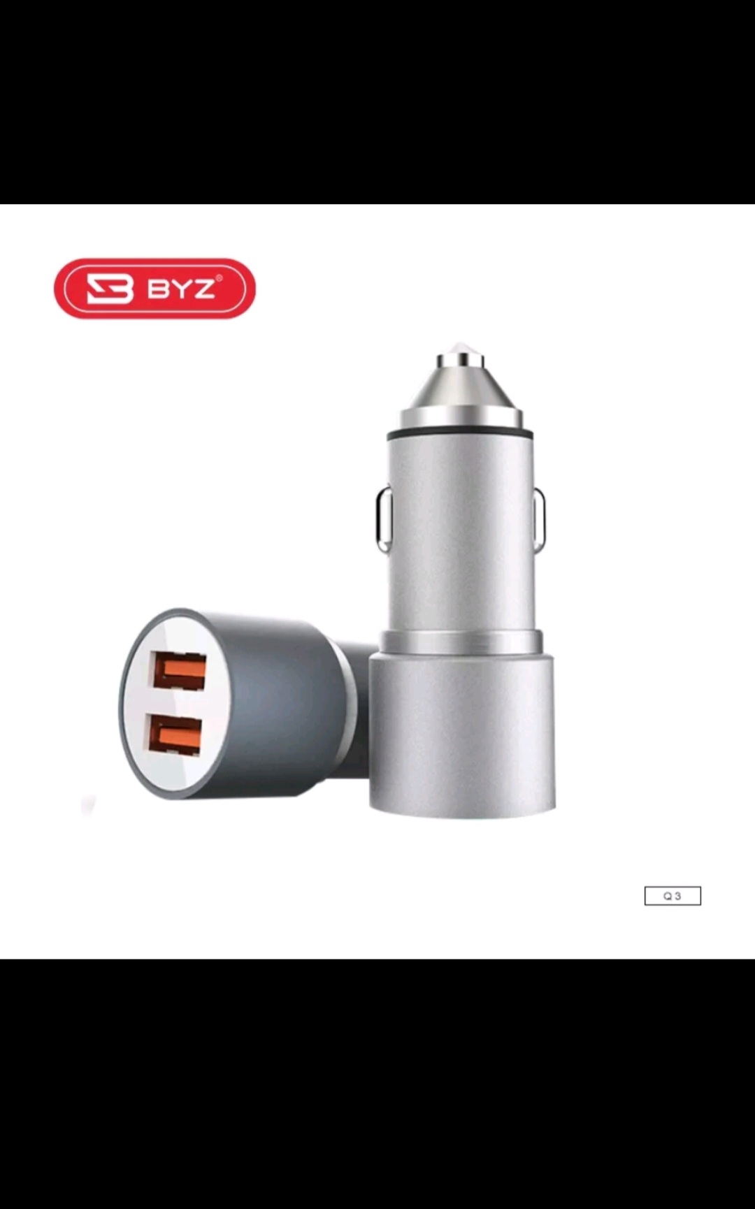 Tẩu sạc ô tô BYZ Q3 