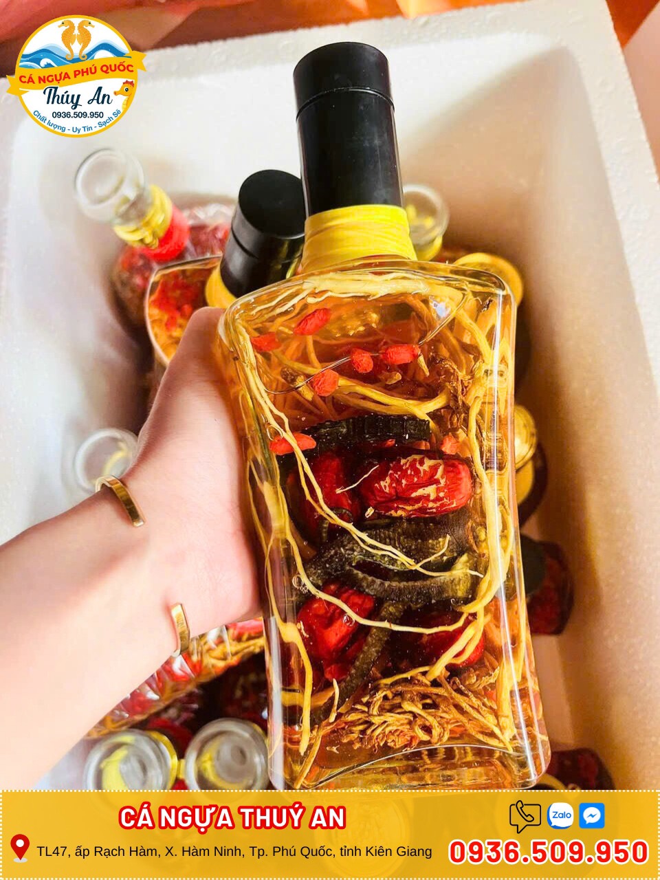 TỬU 4 CÁ 5 vị (500ml)