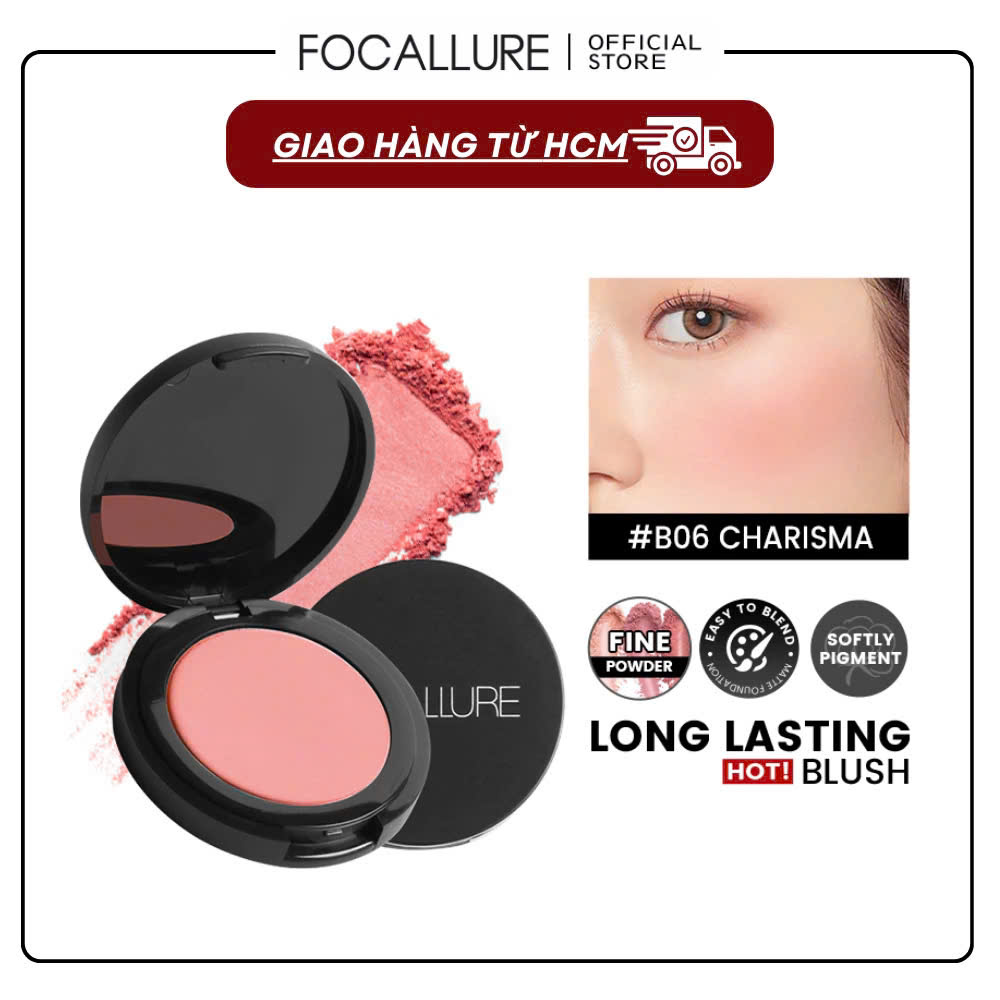 Phấn Má Hồng FOCALLURE trang điểm tự nhiên 2.8g