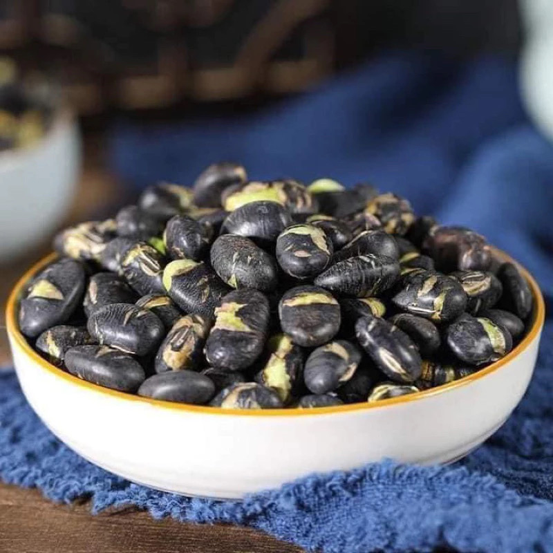 Đậu đen xanh lòng sấy giòn ăn liền