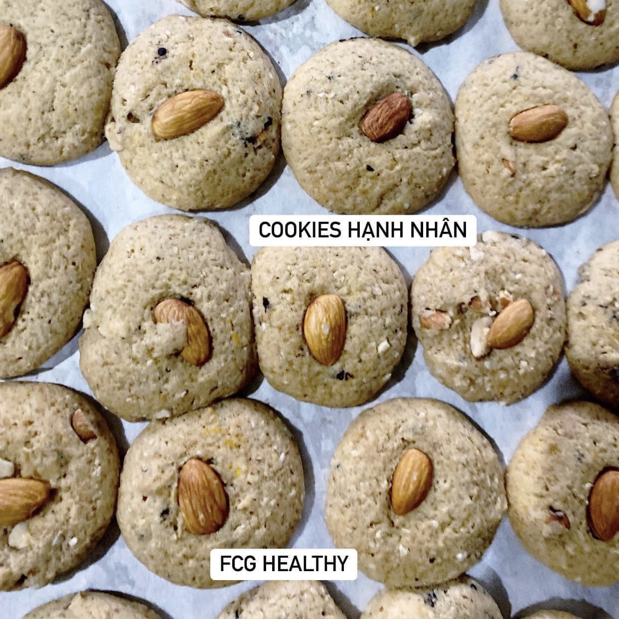 500 gr Bánh COOKIES HẠNH NHÂN 