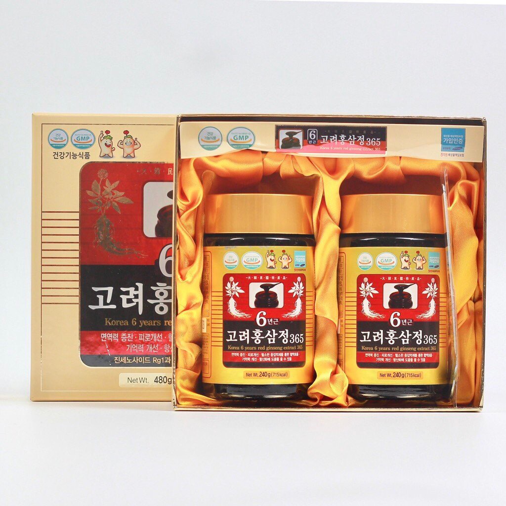 B01-TPCN - Cao sâm cô đặc 2 lọ 365 TP16 (10ae)