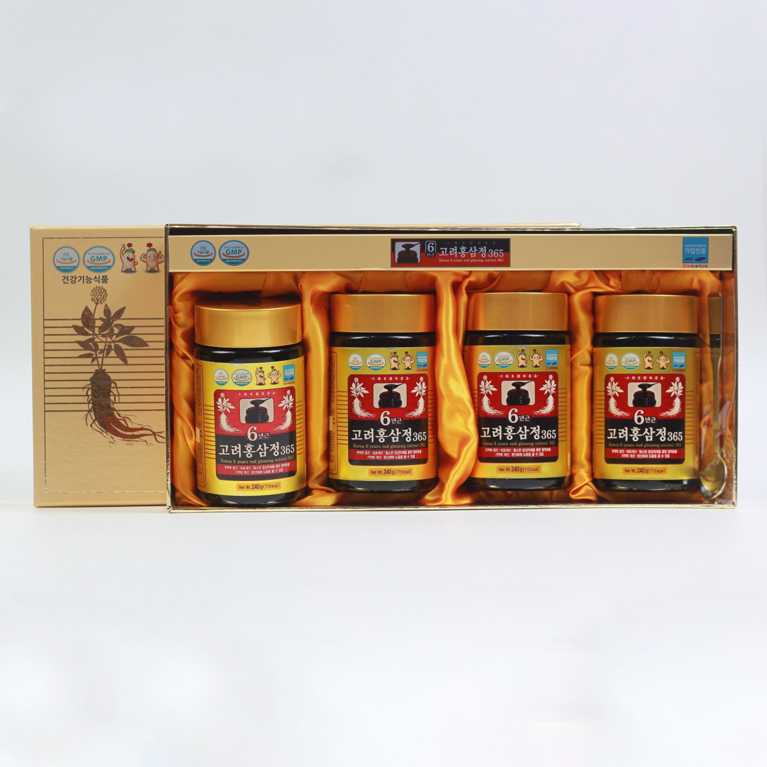 TPCN - B01-Set cao hồng sâm 365 4 lọ TP16 (10ae)