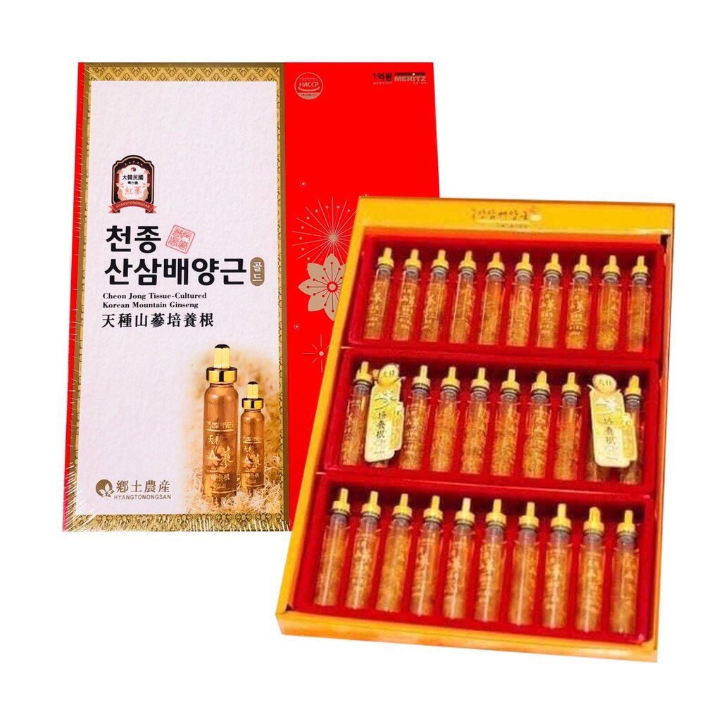 Thạch Saffron nhân sâm hộp 30 gói 20g tập đoàn nonghuyp (20ea)