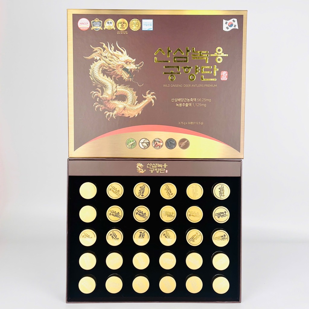 Viên uông phòng chống đột quỵ hồng sâm lộc nhung hươu