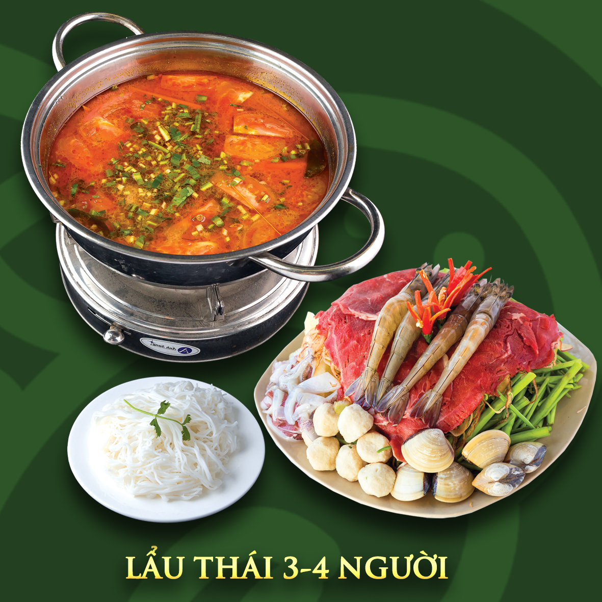 Lẩu 3 người