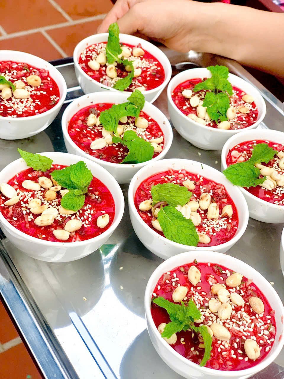 TIẾT CANH TƯƠI CHÉN