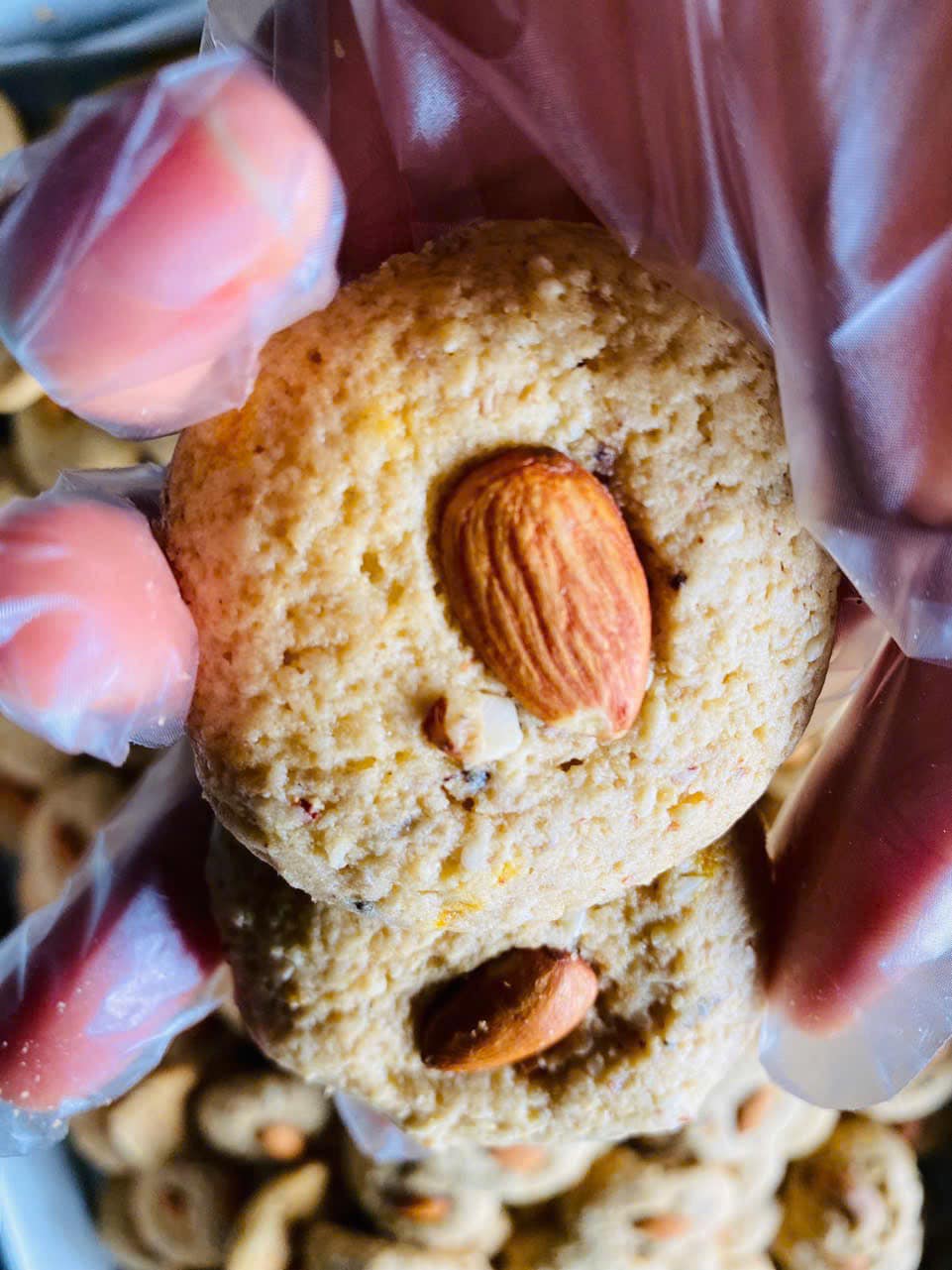 1KG COOKIES BƠ HẠNH NHÂN TĂNG CƠ GIẢM MỠ ĂN VẶT