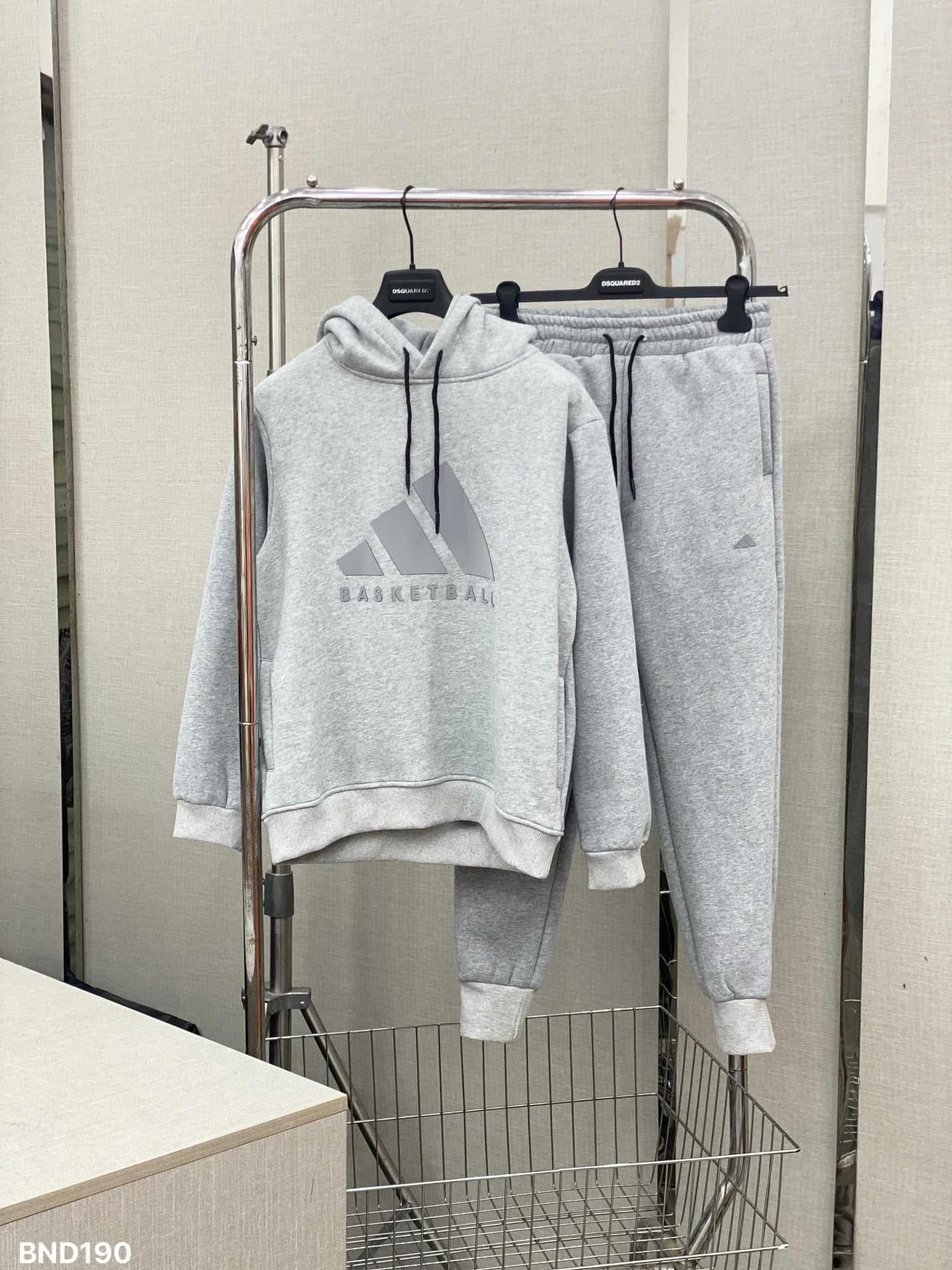 Adidas Hoodie Xám