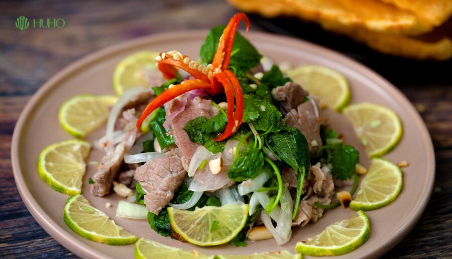Trâu tái chanh