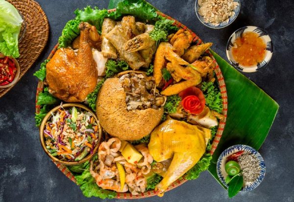 Mẹt gà 7 Món