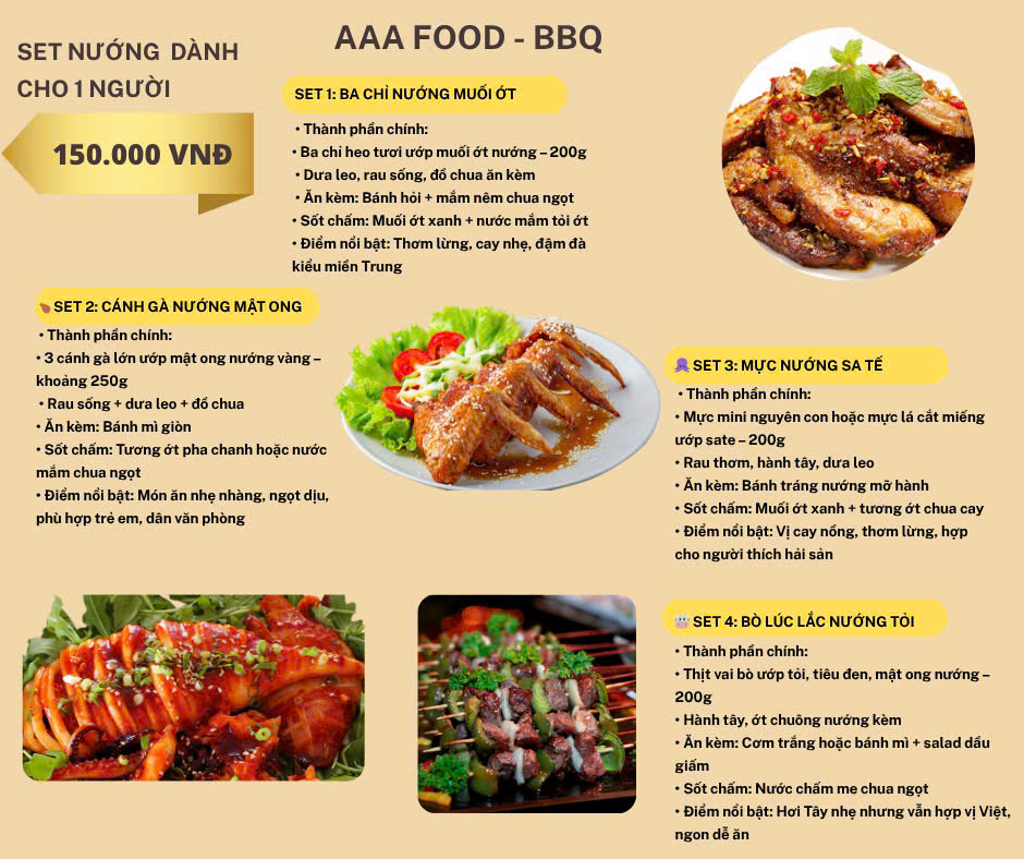 BBQ 1 Người