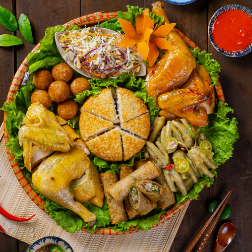 Mẹt Gà 7 Món