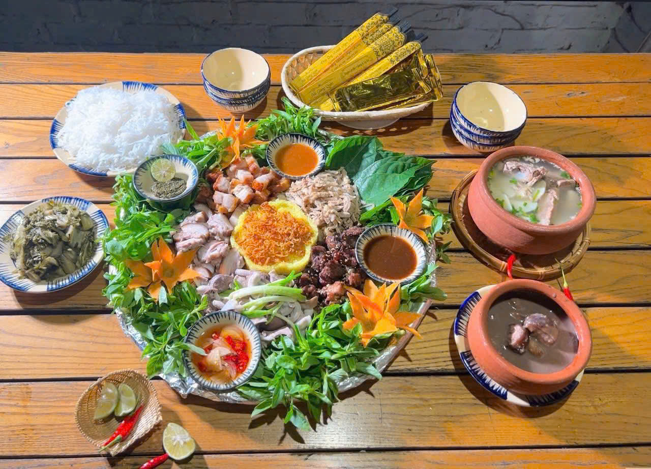 Mẹt Lợn Mán 2 Người