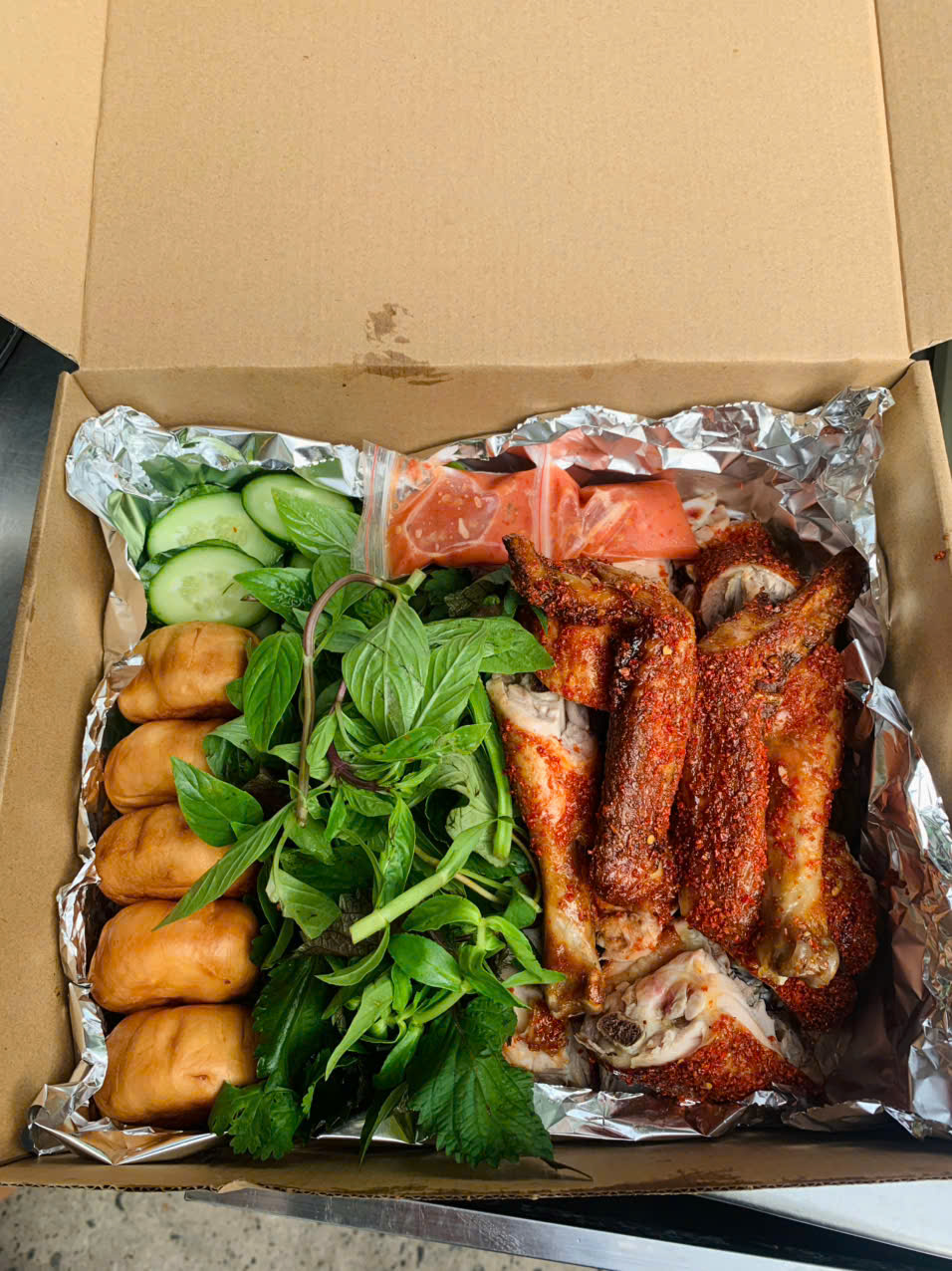Gà Nướng Muối Ớt