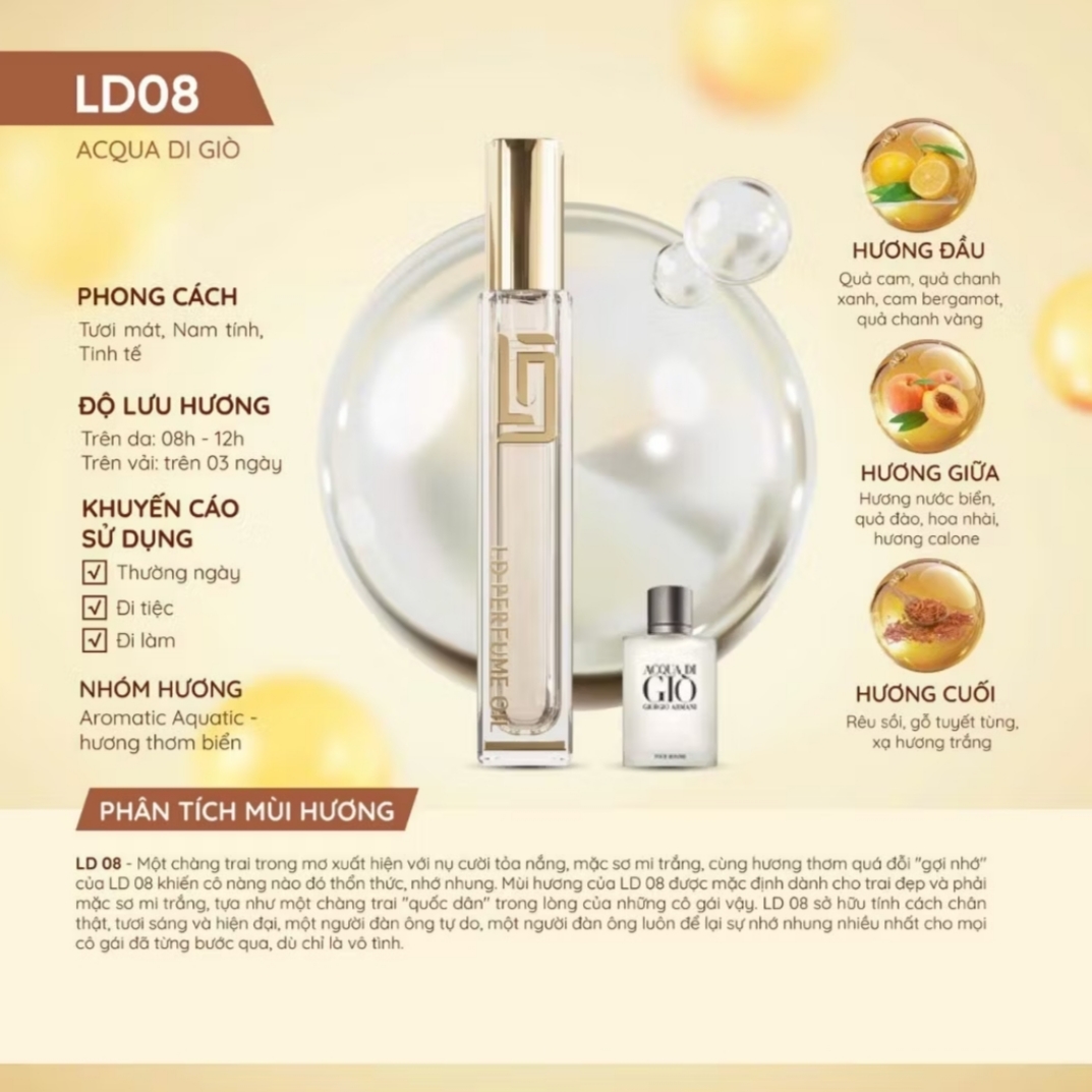[ LD 08] LD Perfume Oil 