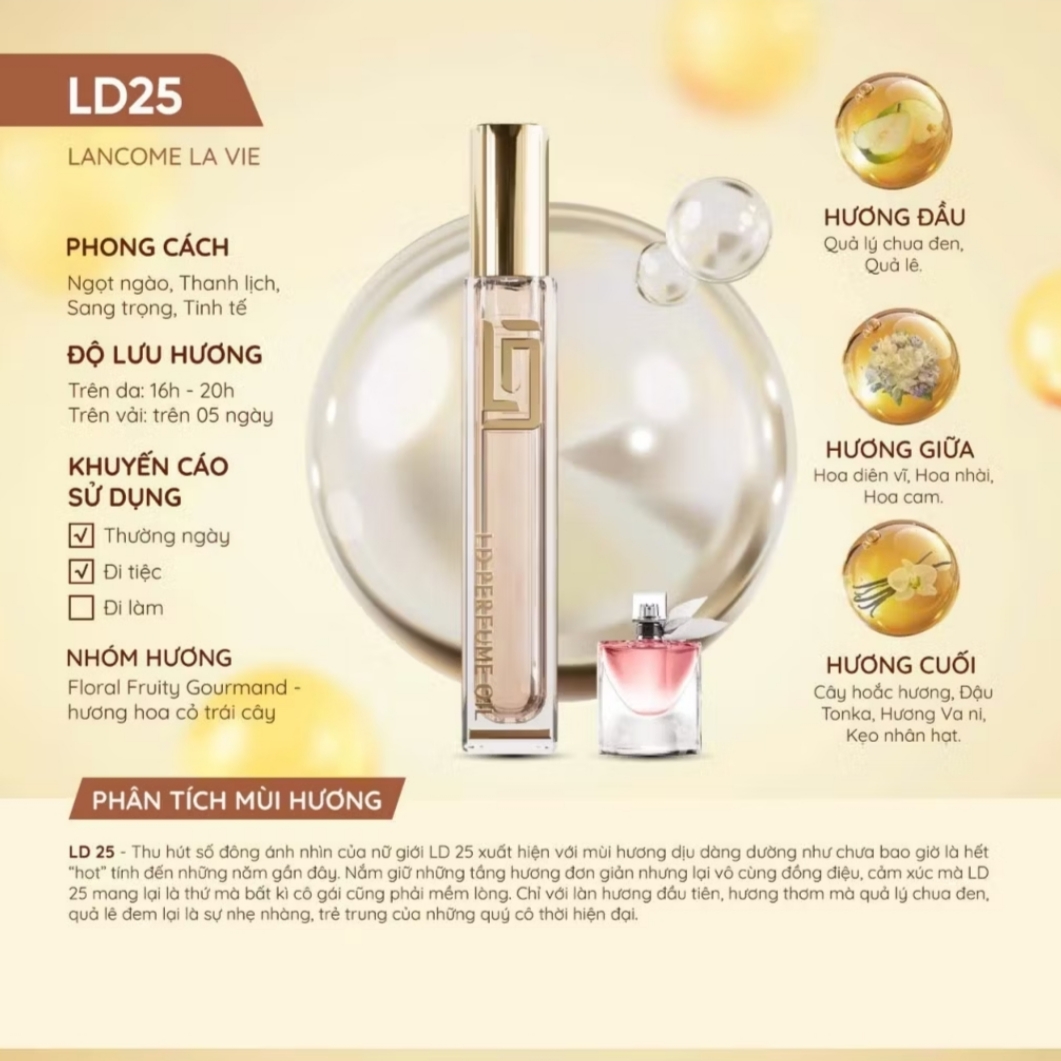 [LD 25] LD Perfume Oil 
