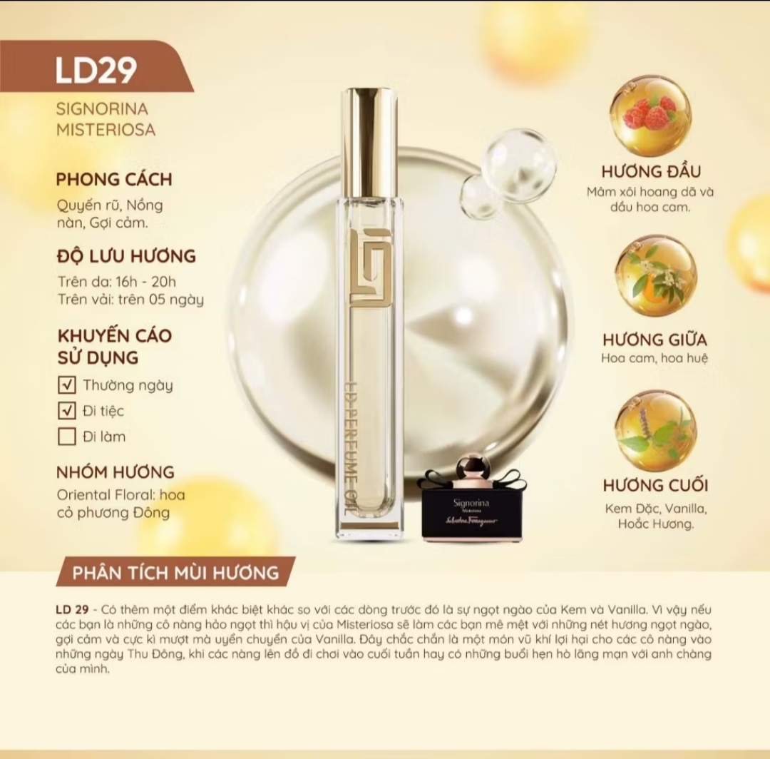 [LD 29] LD Perfume Oil 