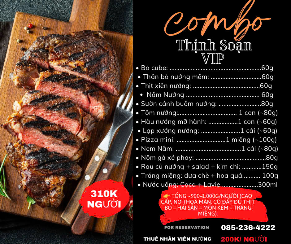 Combo Thịnh Soạn ( VIP)