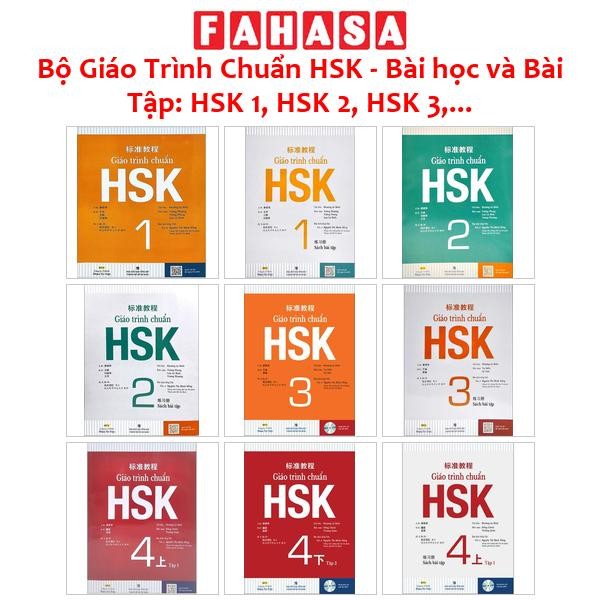 Sách Giáo Trình Chuẩn HSK - Bài học và Bài Tập: HSK 1, HSK 2, HSK 3, HSK 4, HSK 5, HSK 6